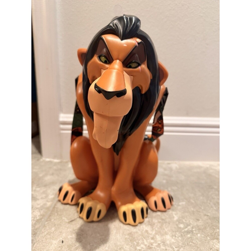 Disney Parks 2026 Animal Kingdom Lion King Scar Popcorn Bucket Light Up.
